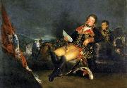 Francisco de Goya Portrait of Manuel Godoy oil painting on canvas